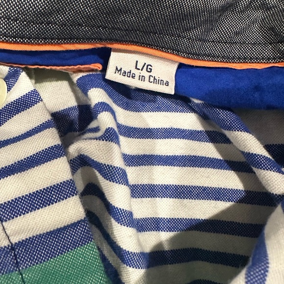 Men's Penguin Striped Short Sleeve Shirt great condition- just wrinkled - Picture 6 of 6